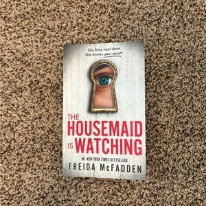 The Housemaid is Watching Freida McFadden paperback thriller book